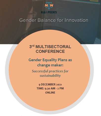 The R&I Peers Online Conference Gender Equality Plans as change maker