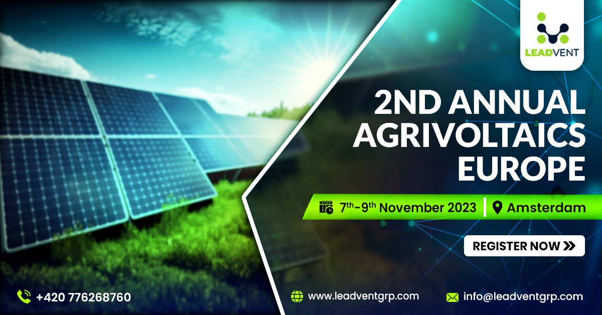 2nd Annual AgriVoltaics Europe